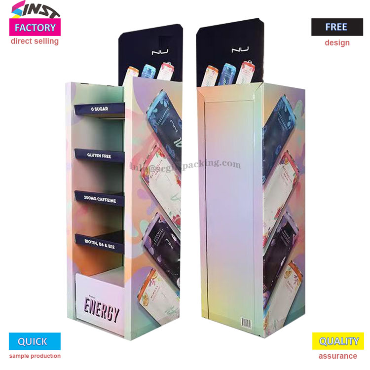 এনার্জি ড্রিংক ডিসপ্লে র্যাক: গ্রাহকদের চোখে 