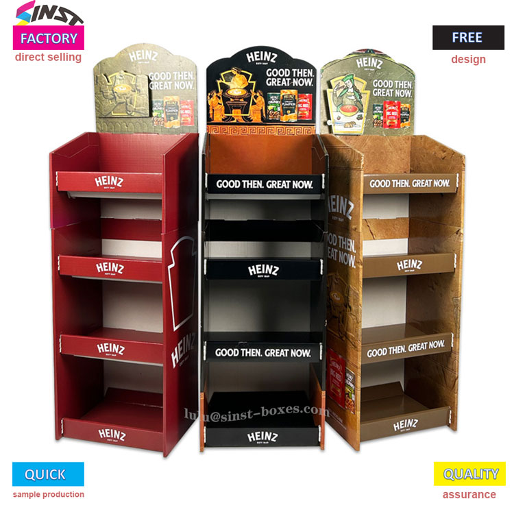 সসের প্রদর্শন কি অগোছালো এবং অদক্ষ? বহু-স্তরযুক্ত টমেটো সস ডিসপ্লে র্যাক আপনাকে 'জিনিস সাজাতে' সাহায্য করে!